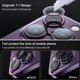 thumbnail image 4 of Protector de cámara trasera morado compatible con iPhone 14 Pro/iPhone 14 Pro Max 2022 - Película protectora de lente de vidrio templado HD de dureza 9H - Anillo de lente de metal, 4 of 4