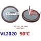 thumbnail image 2 of Batería De Repuesto Para Llave Vl2020, Compatible Con Bmw 1, 3, 5, 6, 7, Serie E90, E92, E93, Mando A Distancia Inteligente Sin Llave, 2 of 2
