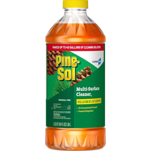 Pro Multi-Surface Cleaner, All Purpose Cleaner, Original Pine, 40 Fluid Ounces (Package May vary)