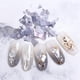 thumbnail image 5 of 12 colores arte de uñas holográfico brillo Shell lentejuelas iridiscente sirena copos pegatina manicura uñas arte suministros Adepaton HMHZ095-1, 5 of 7