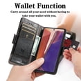 thumbnail image 5 of Case for Samsung Galaxy Note 20 5G Cover Leather Wallet Folio Case Book Design Flip Magnetic Closure - Black, 5 of 5