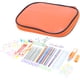 thumbnail image 3 of Juego de 100 ganchos de ganchillo DIY 22 juego de ganchillo con pequeños accesorios para entusiastas del tejido principiantes, color naranja, 3 of 5