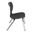 thumbnail image 5 of Kee 42" Square Height Adjustable Mobile Classroom Table - Beige & 4 Andy 12-in Stack Chairs- Black, 5 of 6