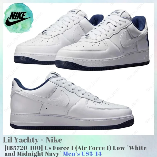 Lil Yachty × Ni&ke Us Force 1 ( Air Force 1 ) Low IB5720-100 Men's US3-14 NEW