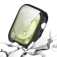 thumbnail image 3 of Mira el protector pantalla parachoques Full Bumper Cover Cobertura TPU Caso Soft anti-Caza para Huawei Watch Fit 3, 3 of 9