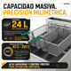 thumbnail image 3 of Freidora Industrial Aceite 24l Gas 3 Quemadores Acero Inox Gutstark Home, 3 of 8