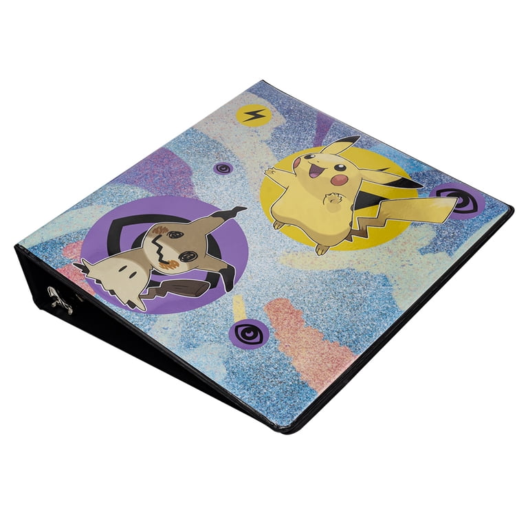 pokemon card binder mimikyu Pokemon Trading Card Game Pikachu & Mimikyu 2 Inch Binder