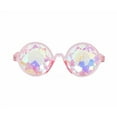 thumbnail image 1 of Lunettes de Cosplay Kaléidoscope Premium Meilleures Lentilles de Diffraction Rave Cristal Rose, 1 of 4