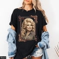 thumbnail image 2 of Dolly Country Queen Rhinestone Cowgirl Western Graphic T-Shirt, 2 of 3