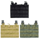 thumbnail image 1 of Chaleco Panel Frontal Triple MOLLE Módulo Conversión Expansión Solapa Frontal Panel Chaleco (negro), 1 of 9