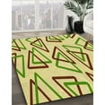 thumbnail image 3 of Ahgly Company Machine Washable Indoor Rectangle Transitional Dark Golden Rod Brown Area Rugs, 5' x 8', 3 of 7