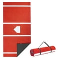 thumbnail image 1 of VEVOR Tapis de Frappe de Baseball 10 X 3,8 Pi Tapis de Cage pour Frapper de Softball Entraînement Extérieur Rouge, 1 of 9