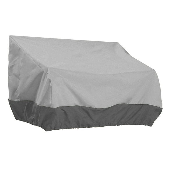 Funda protectora para sofá, impermeable, al aire libre, para jardín, sillón, salón, funda protectora para muebles, gris negro seitruly HA004397-03