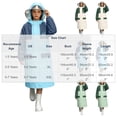 thumbnail image 3 of ATOGUTA Rain Jacket for Kids Lightweight Raincoat Waterproof with Hood Protective Poncho Jacket Pockets Blue, 3 of 8