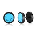 thumbnail image 1 of Boucles d'Oreilles Clous pour Hommes Usage Quotidien Rue Bijoux Acier Inoxydable Petit Accessoire d'Oreille, 1 of 6