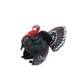 thumbnail image 3 of unbranded 1Ud Adorno De Pavo Multicolor Estilo Chic Con Elaboración Para Cuarto O Oficina, 3 of 8