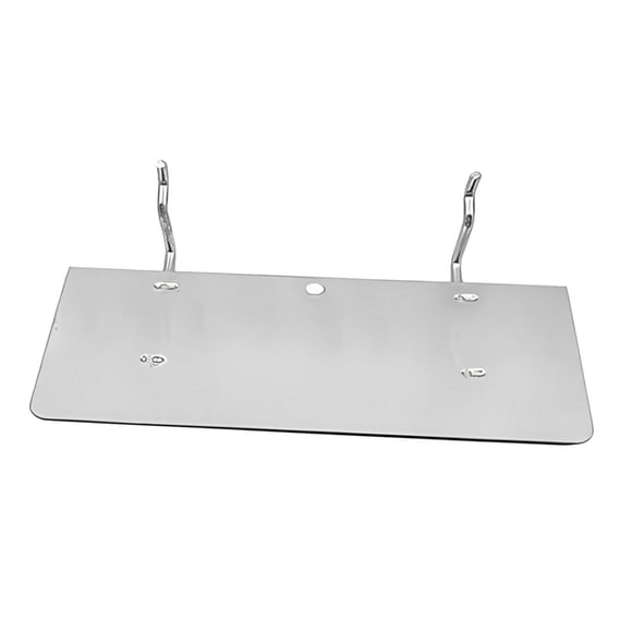 kurtrusly Pegboard Shelf Easy Installation Organizing Tool Suitable For Kitchen Living Room Peg Board Shelf Bracket Pegboard Tray Silvery 35x15cm