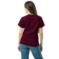 thumbnail image 3 of Fast and Fearless T-Shirt, Horse Design Tee for Women, Hotrod Lovers Shirt (Maroon, M), 3 of 3