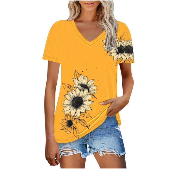 Summer Tops for Women 2026 Trendy Plus Size Womens Blouses And Tops Dressy Tshirts Shirts Graphic Funny Plus Size Workout Shirts Women Tight Tops For Women Trendy My Account Spring Trendy