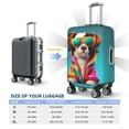thumbnail image 2 of Colorful Sunglasses Dog Luggage Cover, Suitcase Cover for Luggage Fits 18-32 Inch Luggage, Elastic Suitcase Protector(No Luggage), 2 of 5