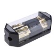 thumbnail image 3 of Portafusibles 1 pieza de Portafusibles de 100A de Chapado Oro 2 Vias para Coche universal Fanmusic Portafusibles, 3 of 6