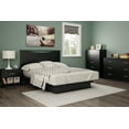 thumbnail image 3 of South Shore Gramercy Full/Queen Headboard, in Pure Black, 3 of 9