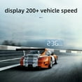 thumbnail image 6 of Car HUD Head Up Display OBD2 GPS Overspeed Warning System Projector Windshield, 6 of 10