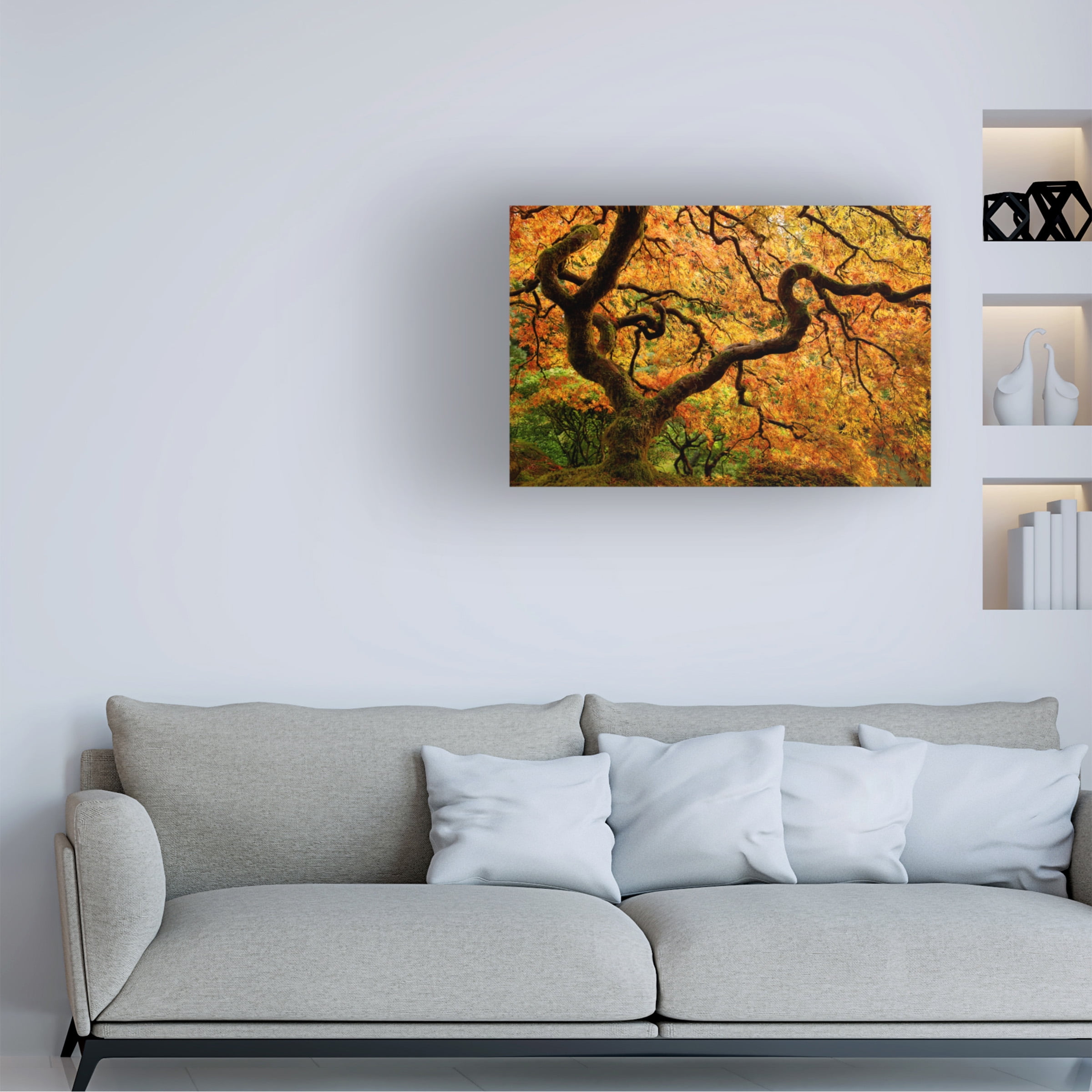 Portland Japanese Garden' Canvas Art by Mike Jones Photo