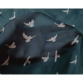 thumbnail image 3 of oneOone Silk Tabby Fabric Bird Ikat Print Fabric By Yard 42 Inch Wide, 3 of 3