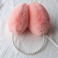 thumbnail image 1 of Orejeras de pan, orejeras cálidas, orejeras de felpa para hombres y mujeres, orejeras para padres e hijos, orejeras de conejo, 1 of 6