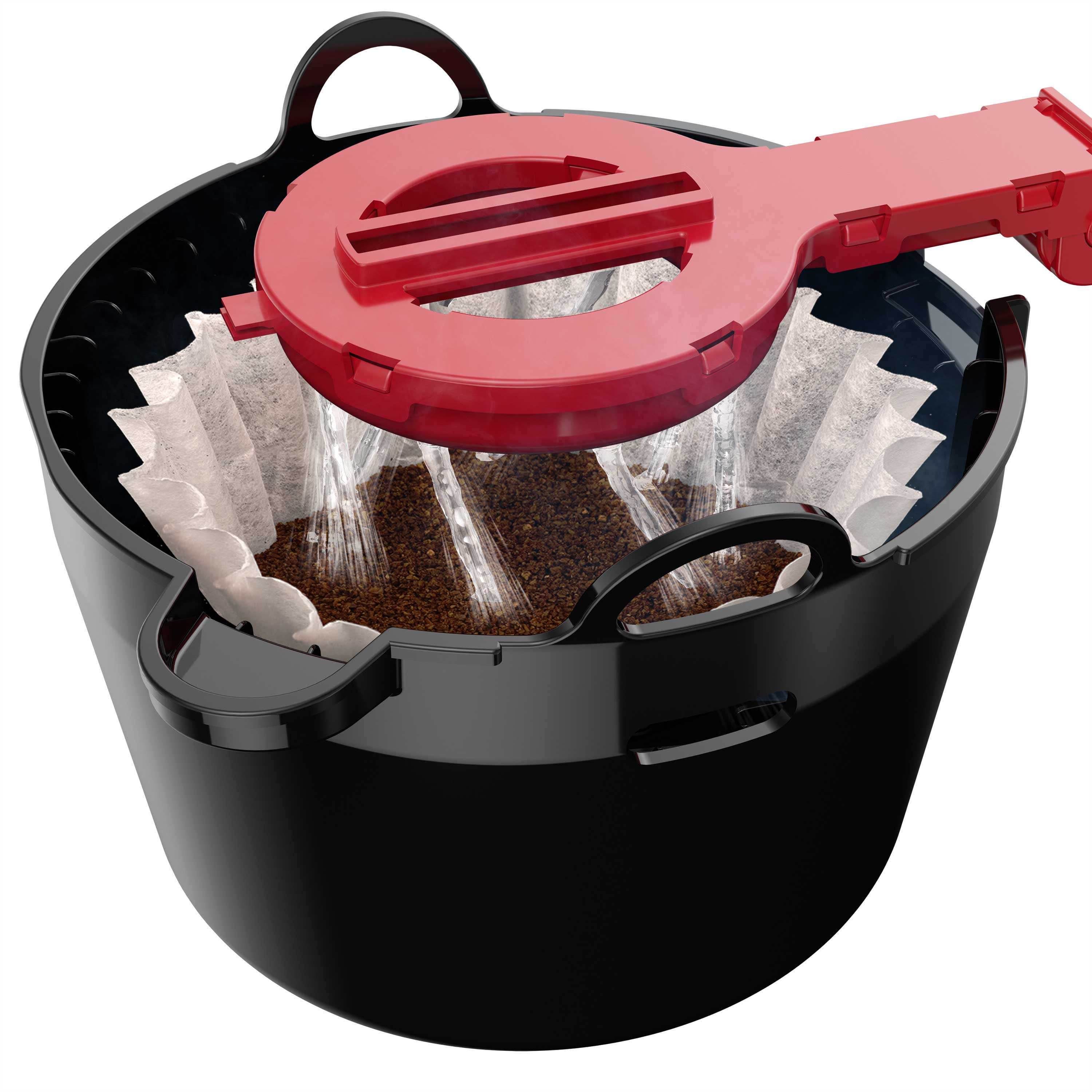 BLACK+DECKER SelectASize Easy Dial Programmable Coffee Maker