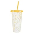 thumbnail image 2 of TidBay 710ML Gobelets Magiques Changeant de Couleur avec Couvercles Pailles Gobelets Réutilisables pour Adultes Enfants Gobelets Étanches pour Fête pour Boisson Glacée, 2 of 8