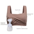 thumbnail image 2 of Pumping Bra Longline Square Neck Sleeveless Maternity Workout Tank Tops for Women, 2 of 6