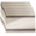 thumbnail image 1 of 6Pcs Dining Table Mat Placemats PVC Place Mats 45x30cm Heat Resistant Washable, 1 of 10