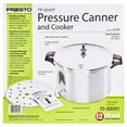 thumbnail image 6 of Presto 16 Quart Pressure Canner, Multi-Use Pressure Cooker and Water Bath Canner, Large Canning Pot for Jam, Salsa, and Canning Meat, 6 of 11