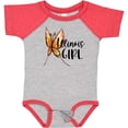 thumbnail image 3 of Inktastic Illinois Girl- Butterfly Girls Baby Bodysuit, 3 of 5