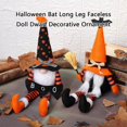 thumbnail image 2 of Long Legged Striped Gnomes Doll Halloween Decoration Swedish Dwarf Elf Plush Figurine For Table Shelf Garden Decors Gift Multicolor, 2 of 4