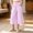Purple, variant on Liyamei Girls Wide Leg Pants with Ice Silk and Loose Fit for Summer Casual Wear Size 5-15 Years