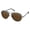 Gloss Clear Slate/Gunmetal Frame Brown HD Silver Mirror Lens, variant on ® Goose Gloss Clear Blush Frame Brown HD Silver Mirror Lens