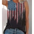 thumbnail image 2 of Chaleco ajustado con cuello redondo y estampado de frutas del Día de la Independencia Irfora XBX-2325/XXL, 2 of 4
