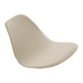 thumbnail image 2 of Shell Chair Seat Cover Conferences Hotel Seat Cover for Shell Dining Room Slipcover Anti-Dust beige, 2 of 9