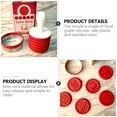 thumbnail image 6 of Raindrops 1 Set Christmas Cookie Seal Hand Press DIY Baking Molds Biscuit Cutters, 6 of 8