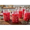 thumbnail image 3 of Bernardin Decorative Mason Jars, Wide Mouth, 1 L, 12 Count, 3 of 5