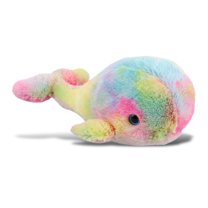 DolliBu Rainbow Whale Stuffed Animal – Soft Huggable Whale Stuffed Toy, Adorable Playtime Ocean Plush Toy, Cute Cuddle Gifts, Super Soft Plush Doll Animal Toy for Kids and Adults – 9 Inches