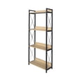 thumbnail image 1 of Librero 4 Repisas Minimalista HOMEASY Color Café, 1 of 7