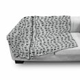 thumbnail image 2 of Eyes Soft Flannel Fleece Throw Blanket, Various Woman Eyes with Sad Melancholic Happy Gestures Feminine Beauty Modern, Cozy Plush for Indoor and Outdoor Use, 50" x 60", Black and White, by Ambesonne, 2 of 5