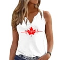 thumbnail image 1 of Camiseta de Moda Casual sin Mangas con Cuello en V para el Hogar Y el Uso Diario, 1 of 4