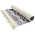 thumbnail image 3 of Oussum Traditional Jute Cotton Area Rug Living Room Décor Runner Kitchen Rugs Online, 3 of 6