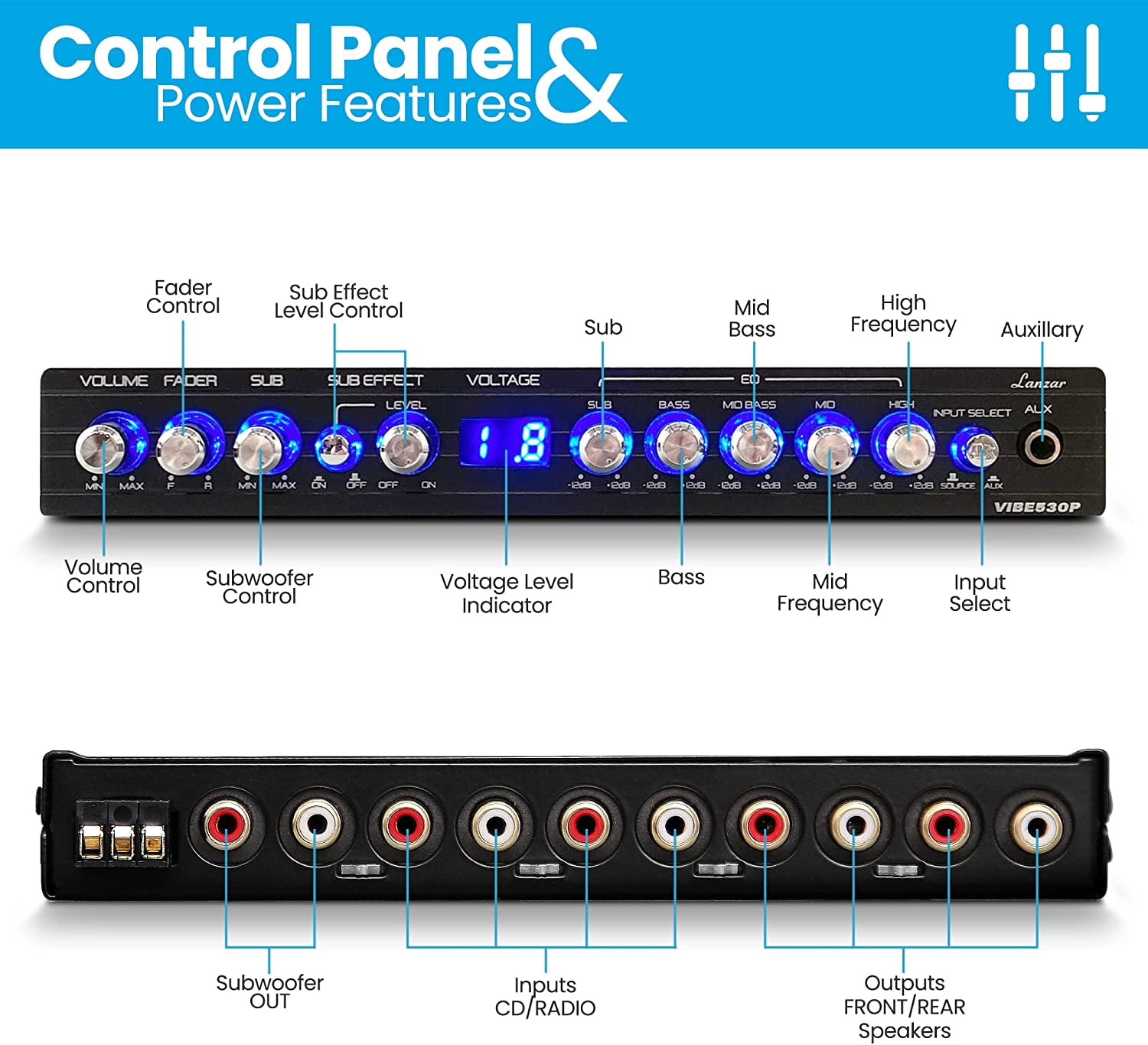 PLAYTECH / ギター用エフェクター 7BAND EQUALIZER サウンド