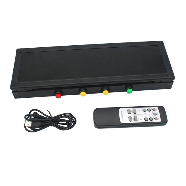 Marcador de billar con control remoto, marcador deportivo portátil, marcador digital marcador electrónico para bádminton de béisbol